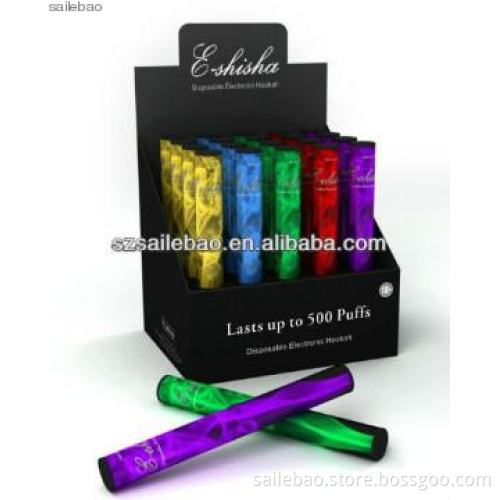 New e cigarette 2013 disposal with light e-cig hookah pen up to 500 pu